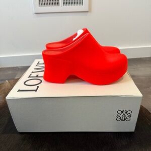 Loewe Terra 70mm Platform Foam Clogs/ Mule